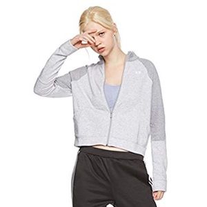 NWT under Armour favorite terry bomber jacket